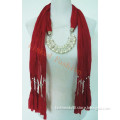 New sexy lady red jersey costume wholesale pendant scarf necklace bufanda infinito bufanda by Real Fashion